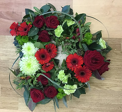 Funeral flowers - wreath
