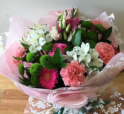 Mothers day Floral basket, New Forest