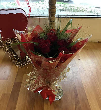 New Forest Florist - Lymington - Valentines day floral bouquet